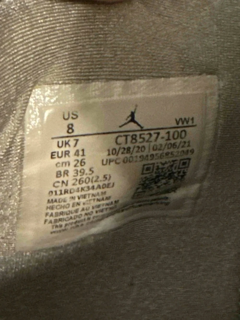 Jordan 2021 air